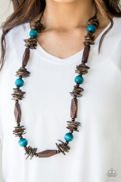 Cozumel Coast Blue Necklace - Jewelry by Bretta