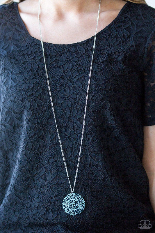 Paparazzi Accessories-Midsummer Musical - Blue Necklace