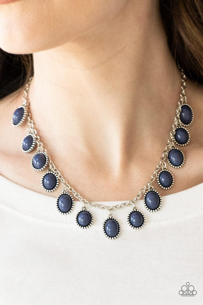 Paparazzi Accessories-Make Some ROAM! - Blue Necklace