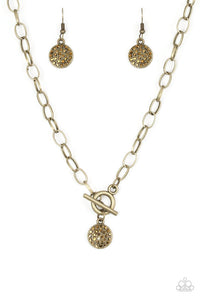 Sorority Sisters - Brass Necklace - Jewelry By Bretta