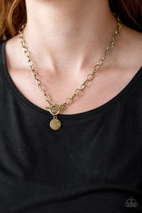 Sorority Sisters - Brass Necklace - Jewelry By Bretta