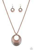 Texture Trio Copper Necklace - Jewelry by Bretta