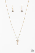 Key Figure Gold Necklace - Jewelry by Bretta