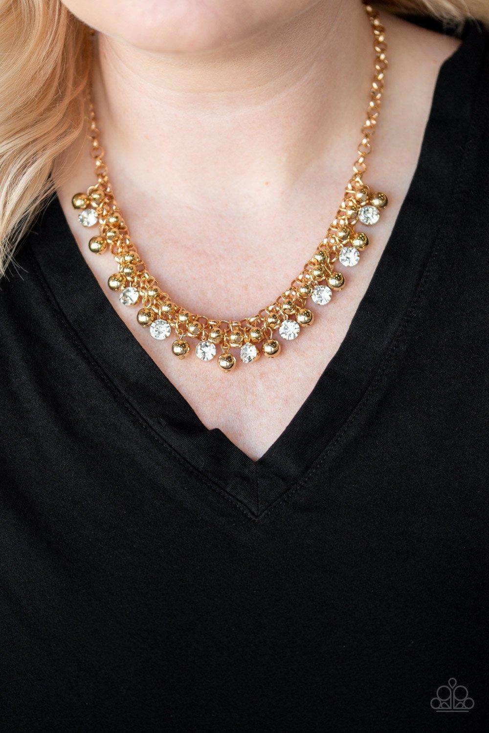 Wall Street Winner Gold Necklace - Jewelry by Bretta