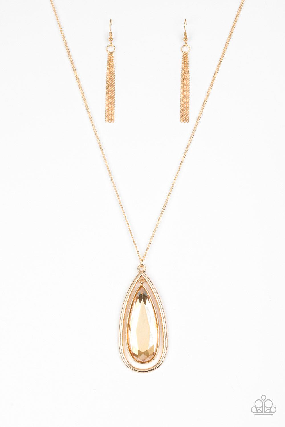 Paparazzi Accessories-The Royal Coronation - Gold Necklace