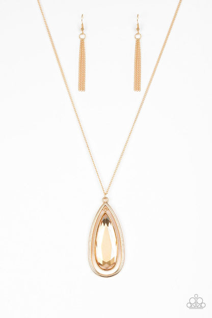 Paparazzi Accessories-The Royal Coronation - Gold Necklace