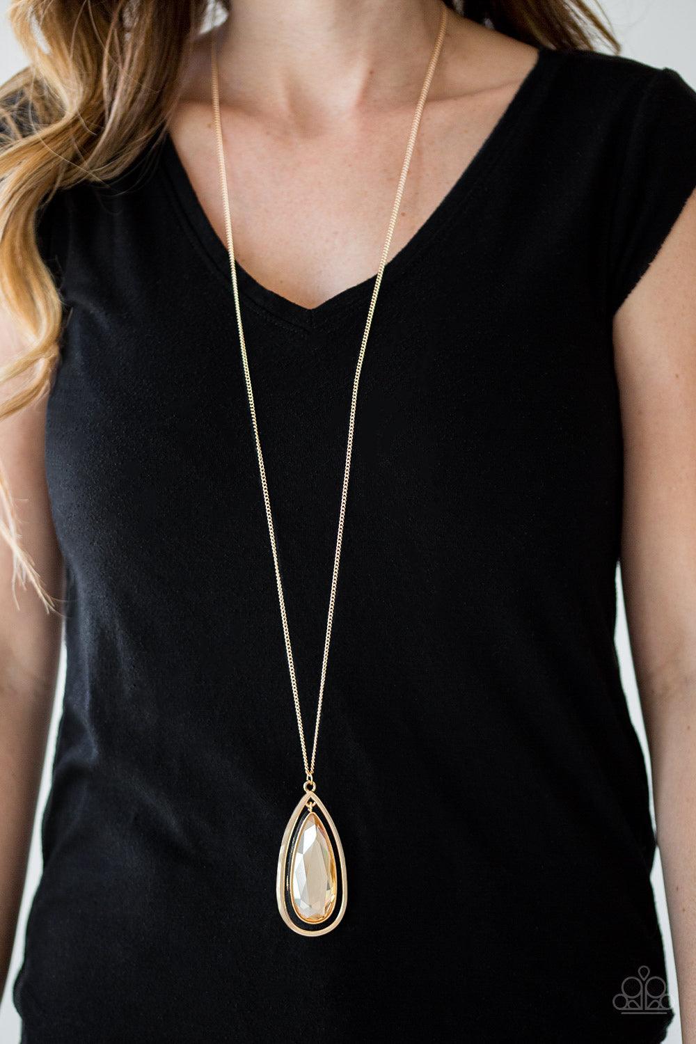Paparazzi Accessories-The Royal Coronation - Gold Necklace