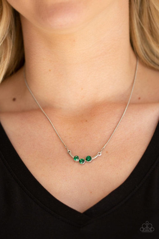 Sparkling Stargazer Green Necklace - Jewelry by Bretta
