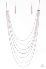 Paparazzi Accessories-Radical Rainbows- Pink Necklace
