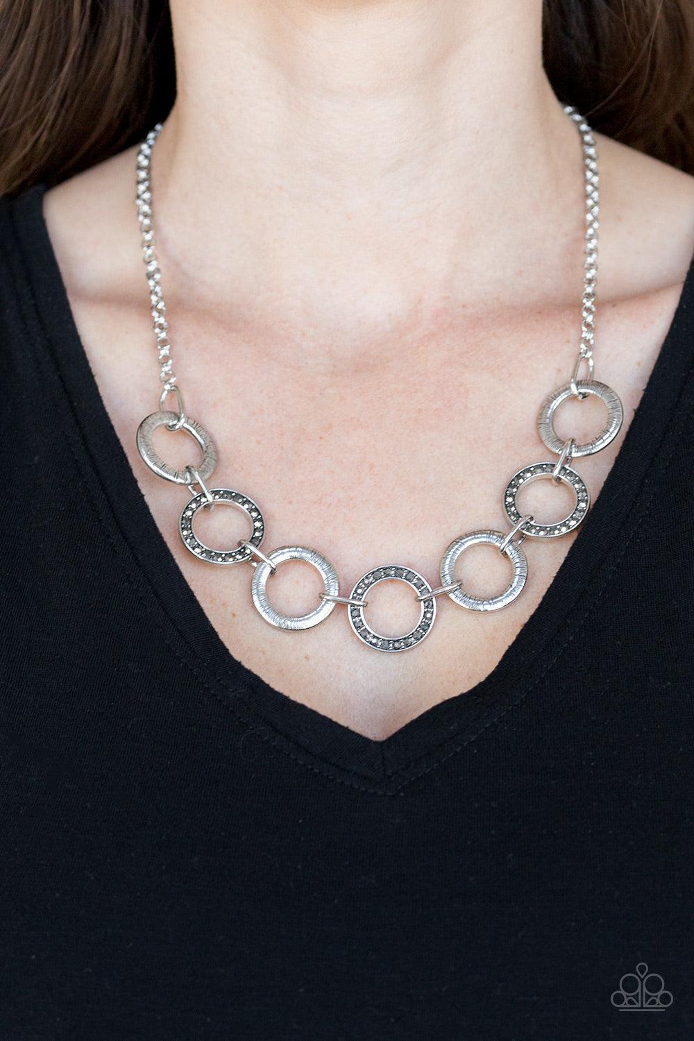 Modern Day Madonna  Silver Necklace - Jewelry by Bretta