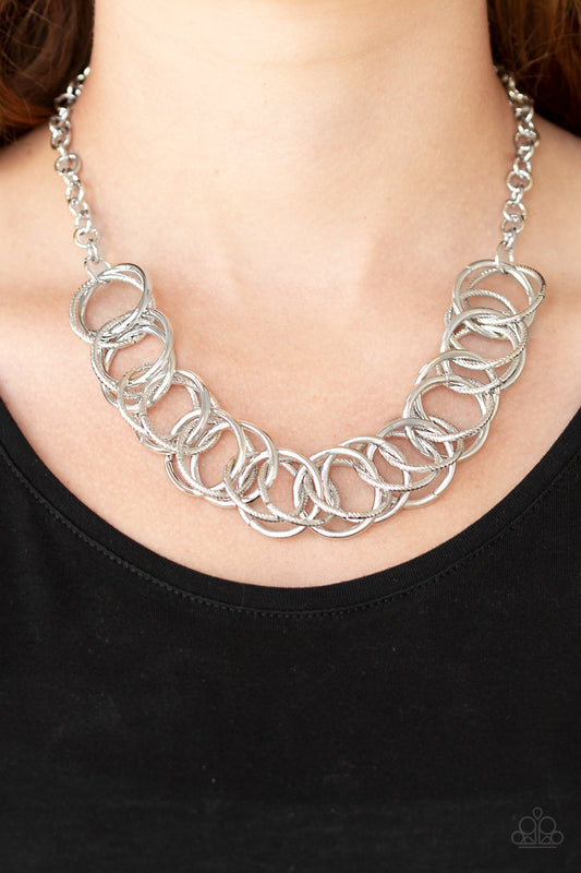 Heavy Metal Hero Silver Necklace - Jewelry by Bretta