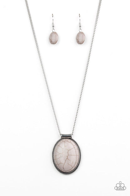 Paparazzi Accessories-Southwest Showdown - Silver Necklace