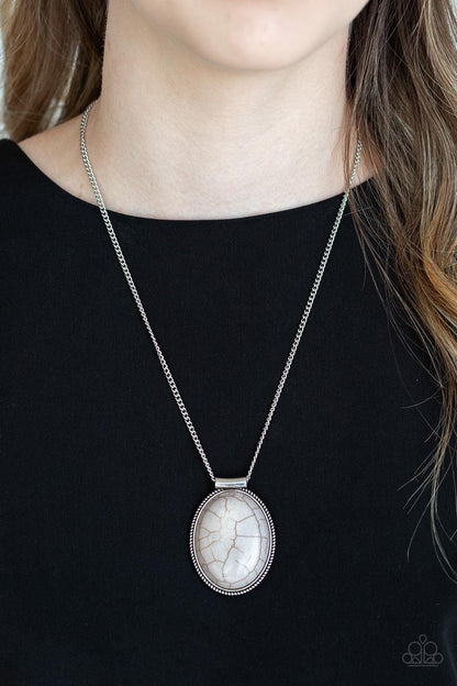 Paparazzi Accessories-Southwest Showdown - Silver Necklace