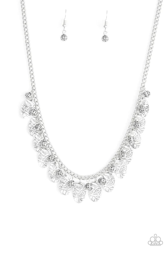 Vintage Gardens Silver Necklace - Jewelry by Bretta - Jewelry by Bretta