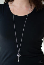 Got It On Lock White Necklace - Jewelry by Bretta