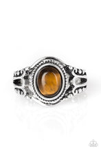 Paparazzi Accessories-Peacefully Peaceful - Brown Ring