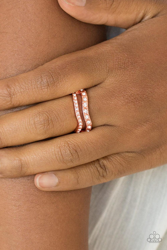 Elite Squad Copper Ring- Jewelry by Bretta