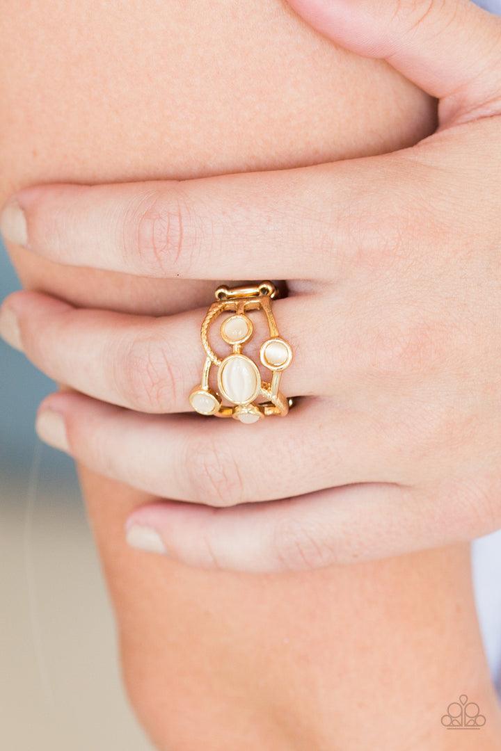 Moon Mood Gold Ring - Jewelry by Bretta