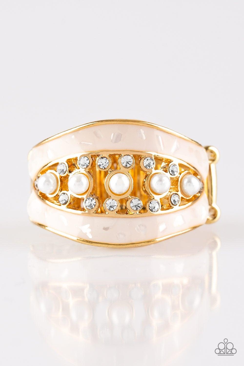 Paparazzi Accessories-Royal Treasury - Gold Ring