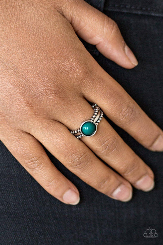 TREK and Field Green Ring - Jewelry by Bretta