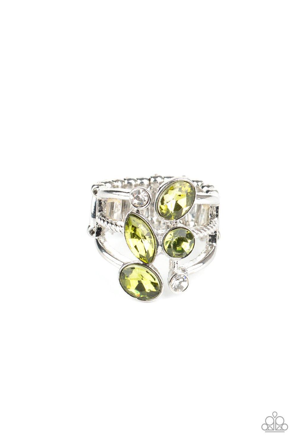 Metro Mingle Green Ring Jewelry by Bretta