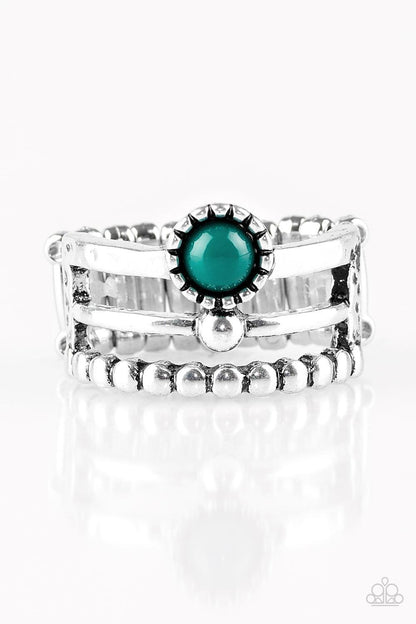 Paparazzi Accessories-Summer Retreat - Green Ring