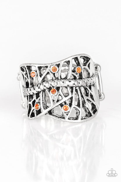 Paparazzi Accessories-Stage Struck - Orange Ring