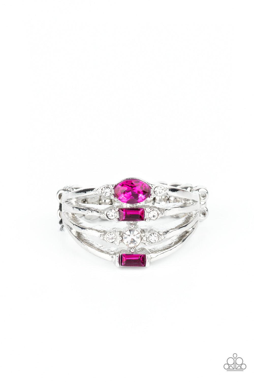 Paparazzi Accessories-Not So Novice - Pink Ring