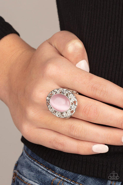 Moonlit Marigold Pink Ring - Jewelry by Bretta