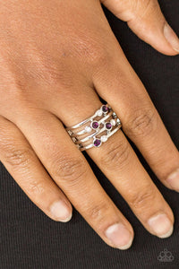 Paparazzi Accessories-Sparkle Showdown - Purple Ring