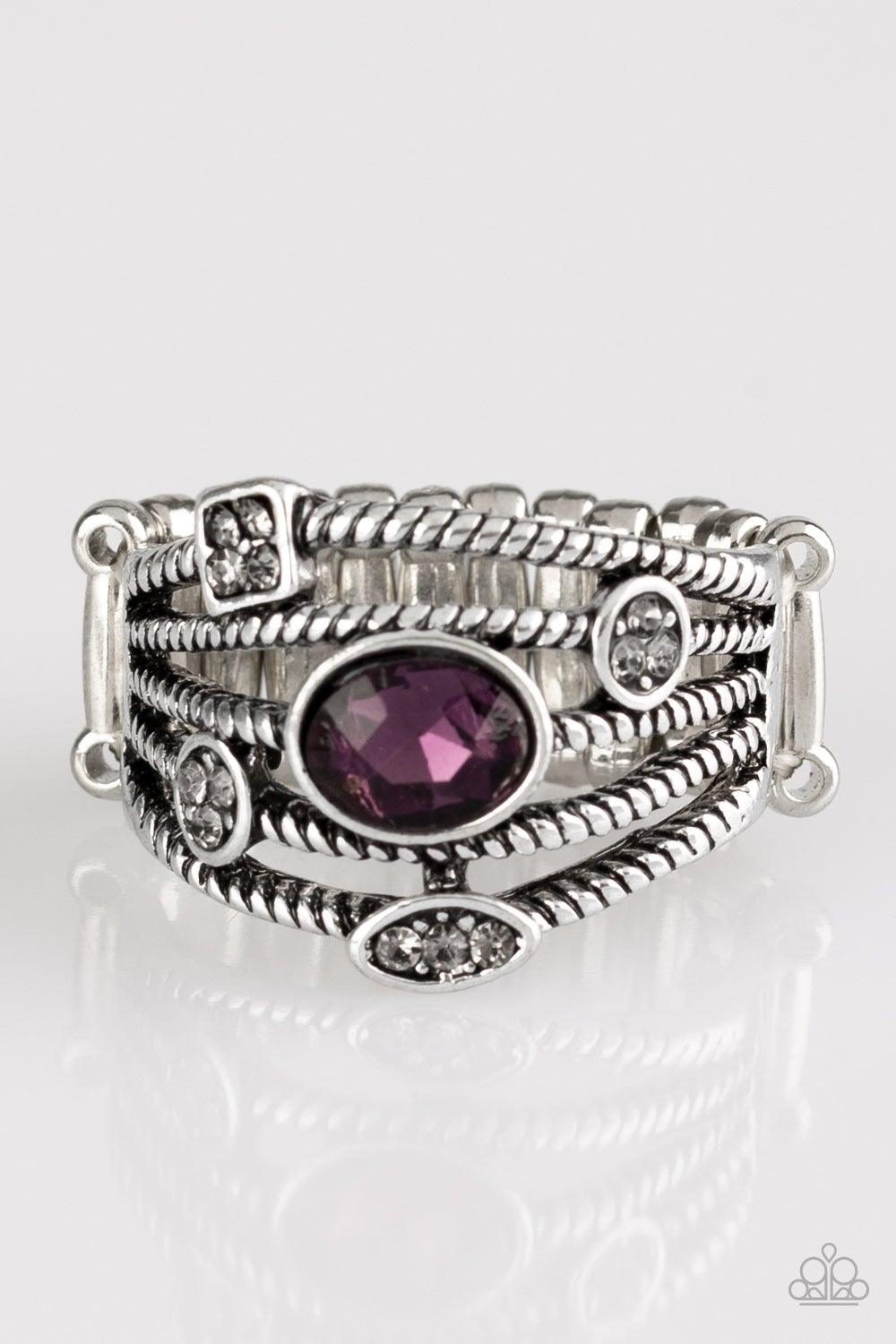 Cosmic Combo Purple Ring - Jewelry by Bretta