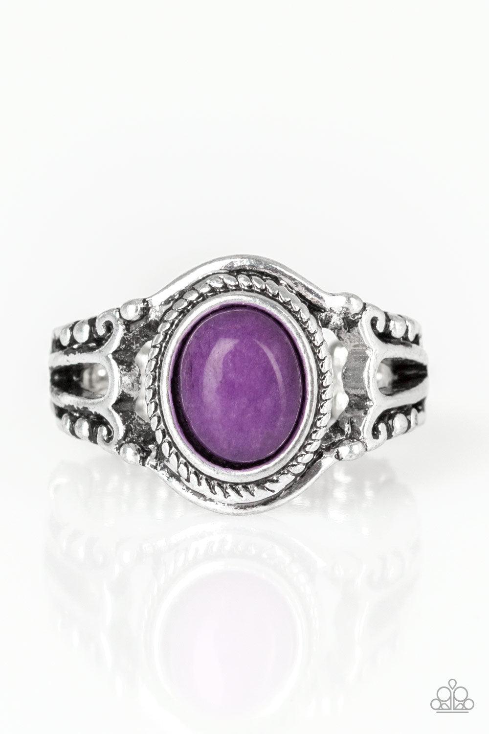 Paparazzi Accessories-Peacefully Peaceful - Purple Ring