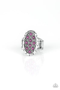 Paparazzi Accessories-Cactus Garden - Purple Ring