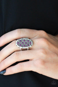 Paparazzi Accessories-Cactus Garden - Purple Ring