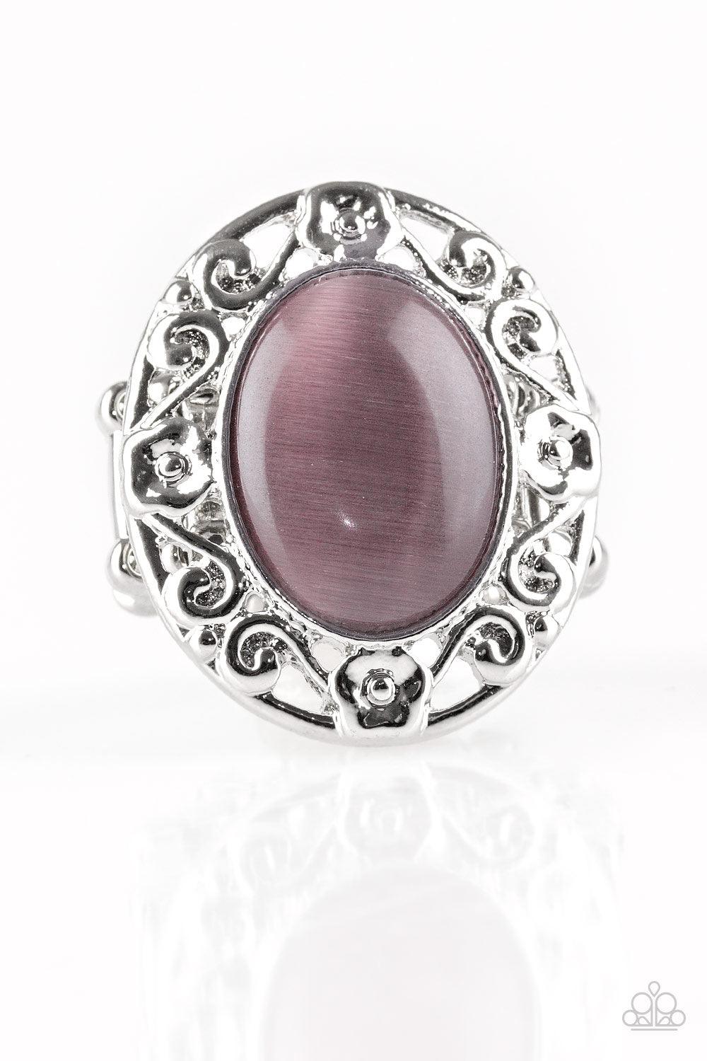Paparazzi Accessories-Moonlit Marigold - Purple Ring