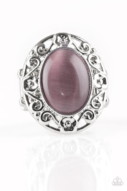 Paparazzi Accessories-Moonlit Marigold - Purple Ring