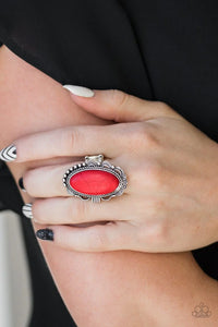 Open Range Red Ring - Jewelry by Bretta