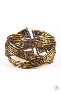 Paparazzi brass new arrivals cuff bracelet
