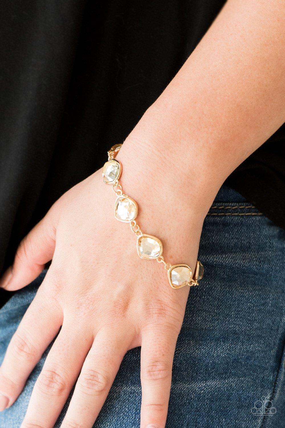 Molten Mogul Green Bracelet - Jewelry by Bretta