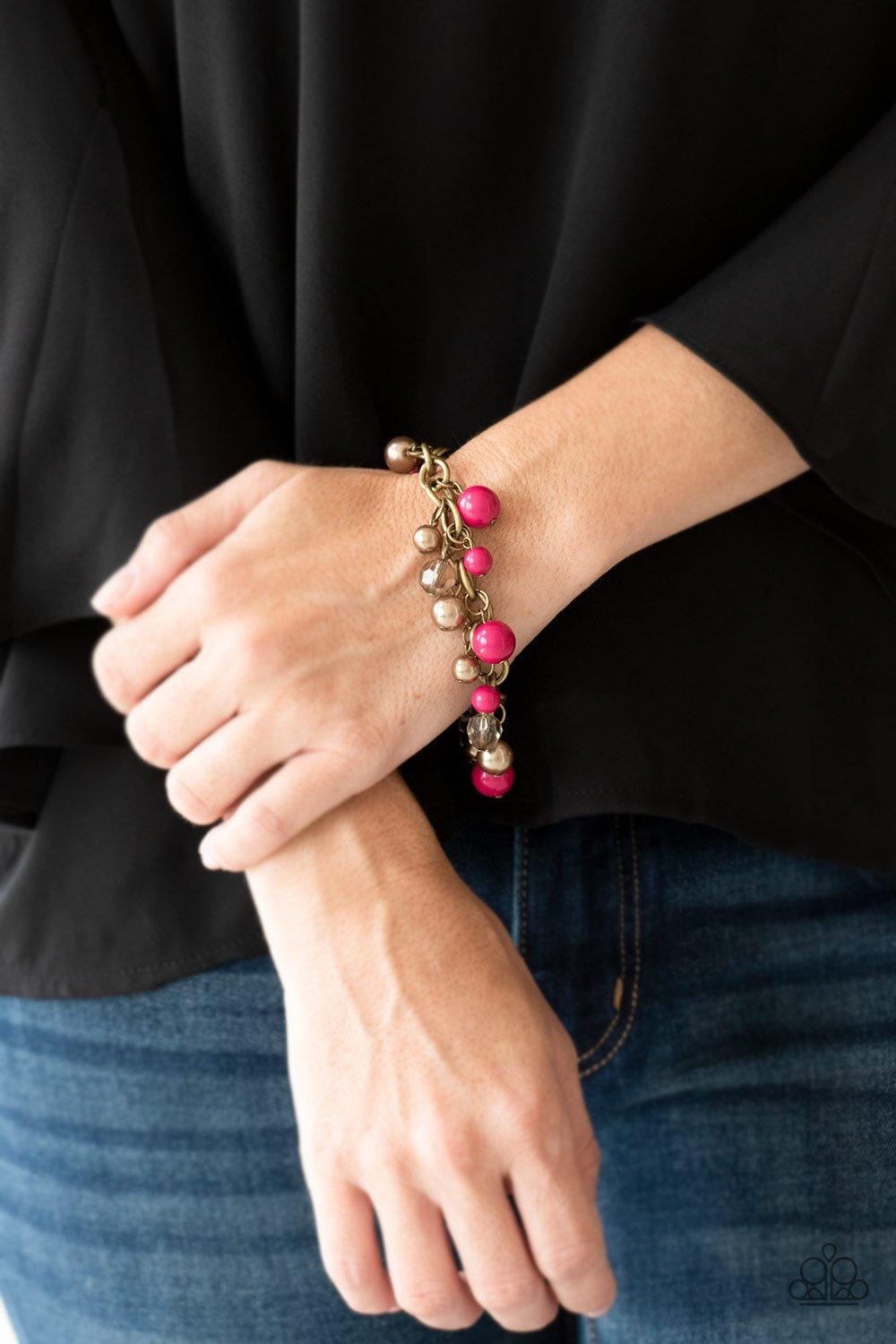 Molten Mogul Green Bracelet - Jewelry by Bretta