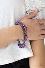Paparazzi Accessories-Hold My Drink - Purple Bracelet