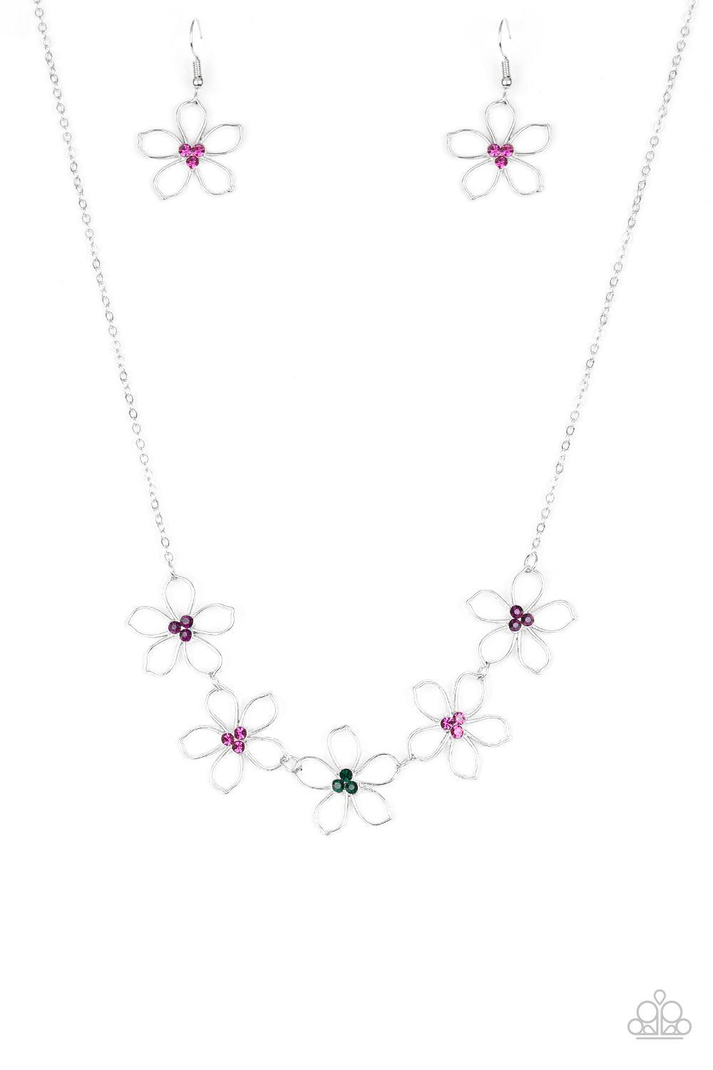 Hoppin Hibiscus Multi Necklace - Jewelry by Bretta