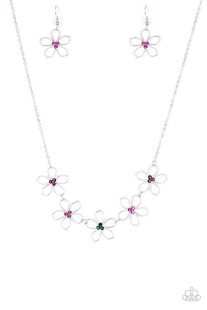 Hoppin Hibiscus Multi Necklace - Jewelry by Bretta