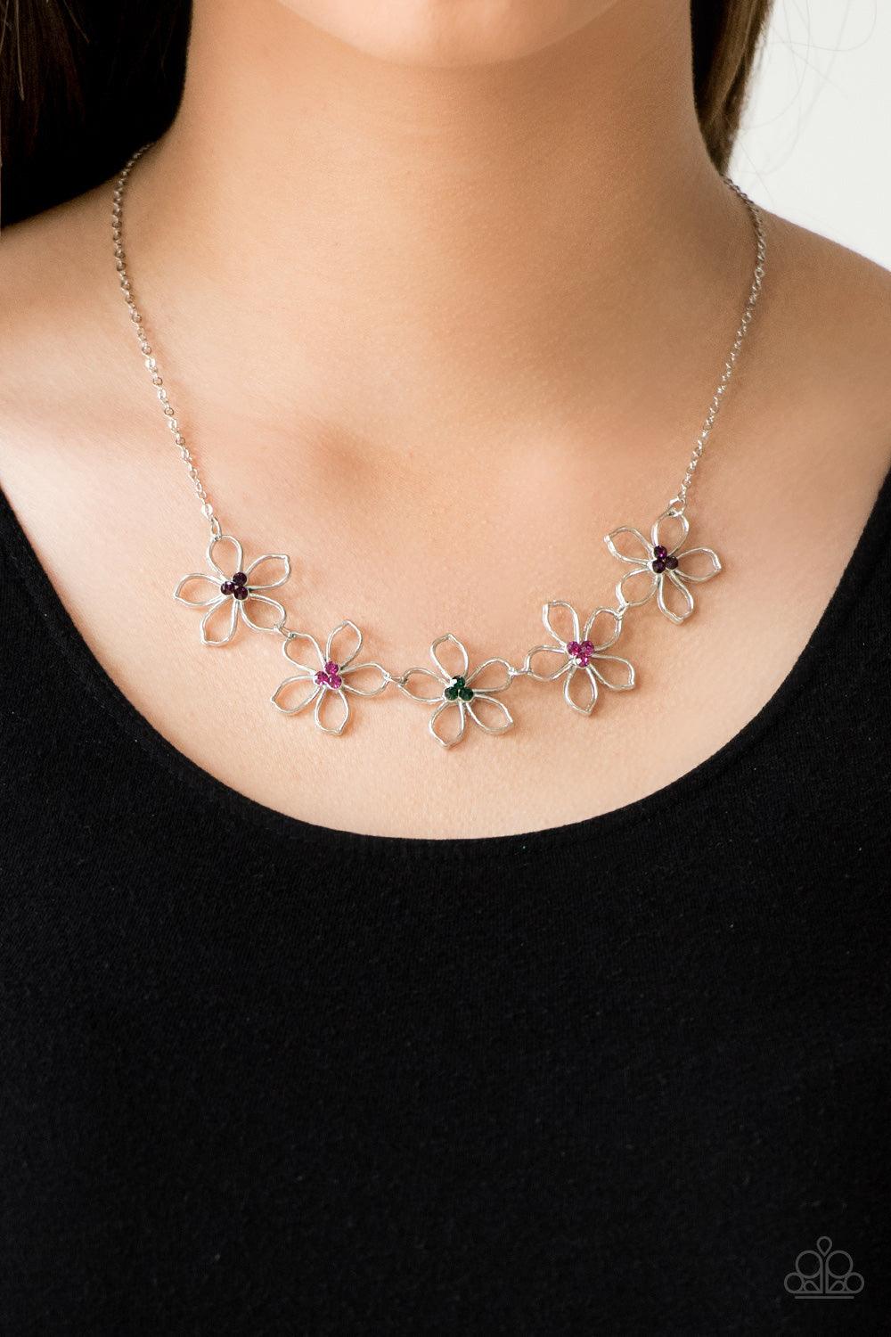 Hoppin Hibiscus Multi Necklace - Jewelry by Bretta