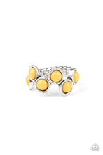 Paparazzi Accessories-Foxy Fabulous - Yellow Ring