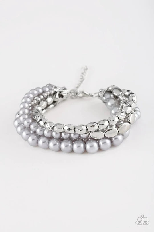 Metro Mix Up Silver Bracelet - Jewelry by Bretta