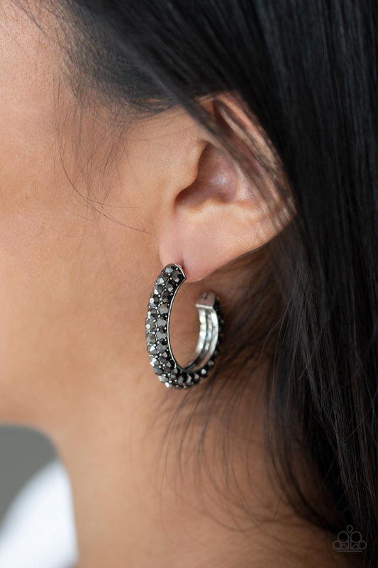 Paparazzi Accessories-Dont Mind The STARDUST - Silver Earrings
