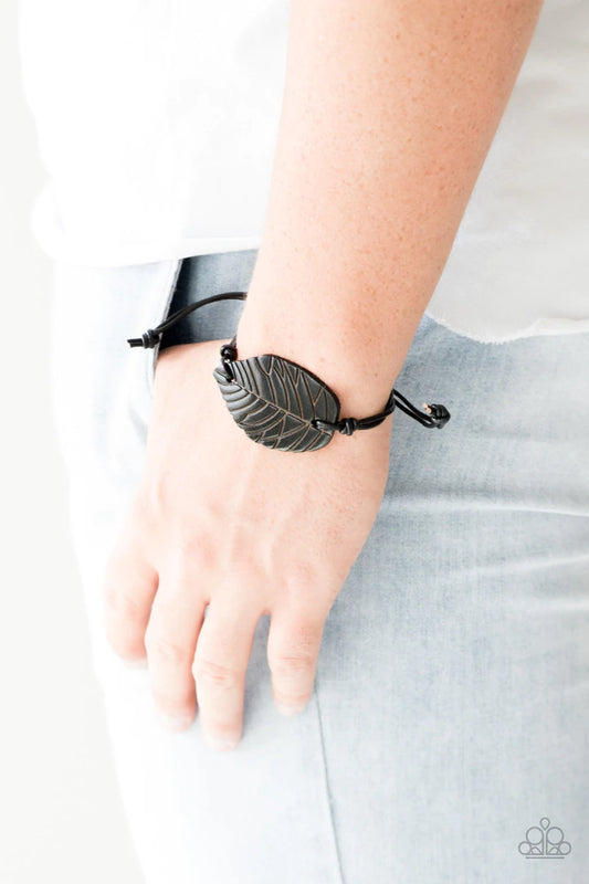 Forest Forager Black Bracelet - Jewelry by Bretta