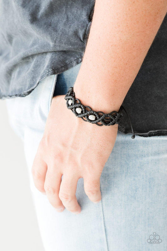 Nautical Navigator Black Urban Bracelet - Jewelry by Bretta