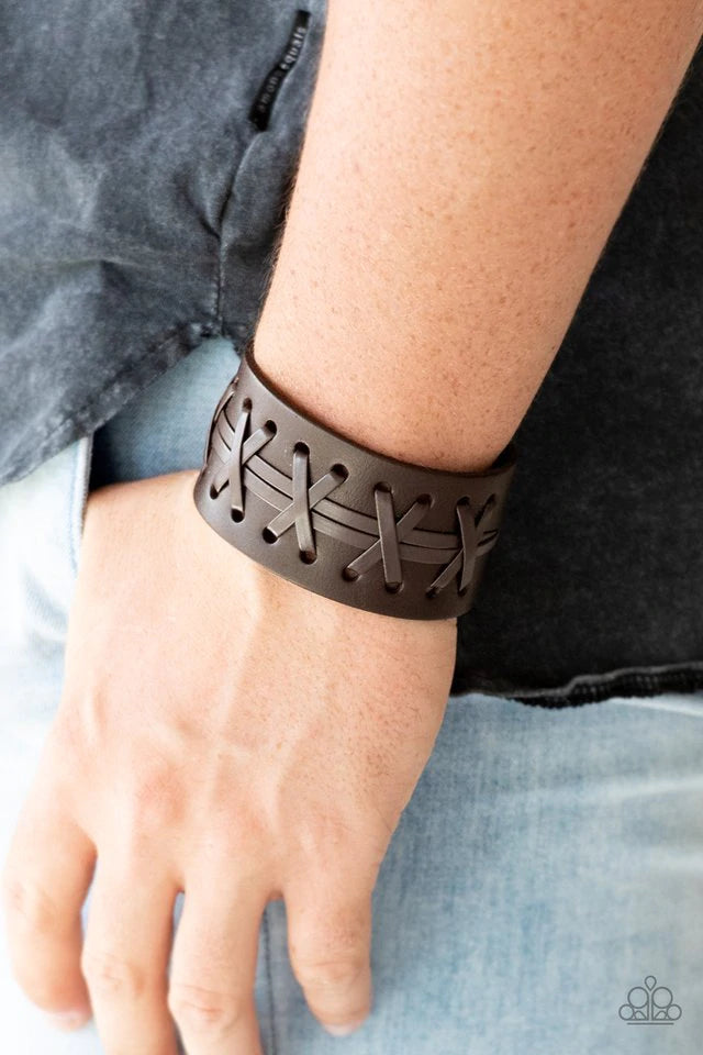 Molten Mogul Green Bracelet - Jewelry by Bretta